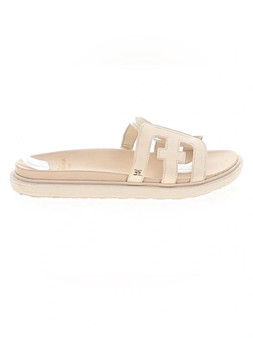 Sam Edelman Neutral Beige Slide Sandals